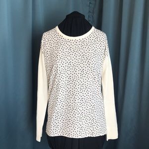 Van Heusen polka dot sweater